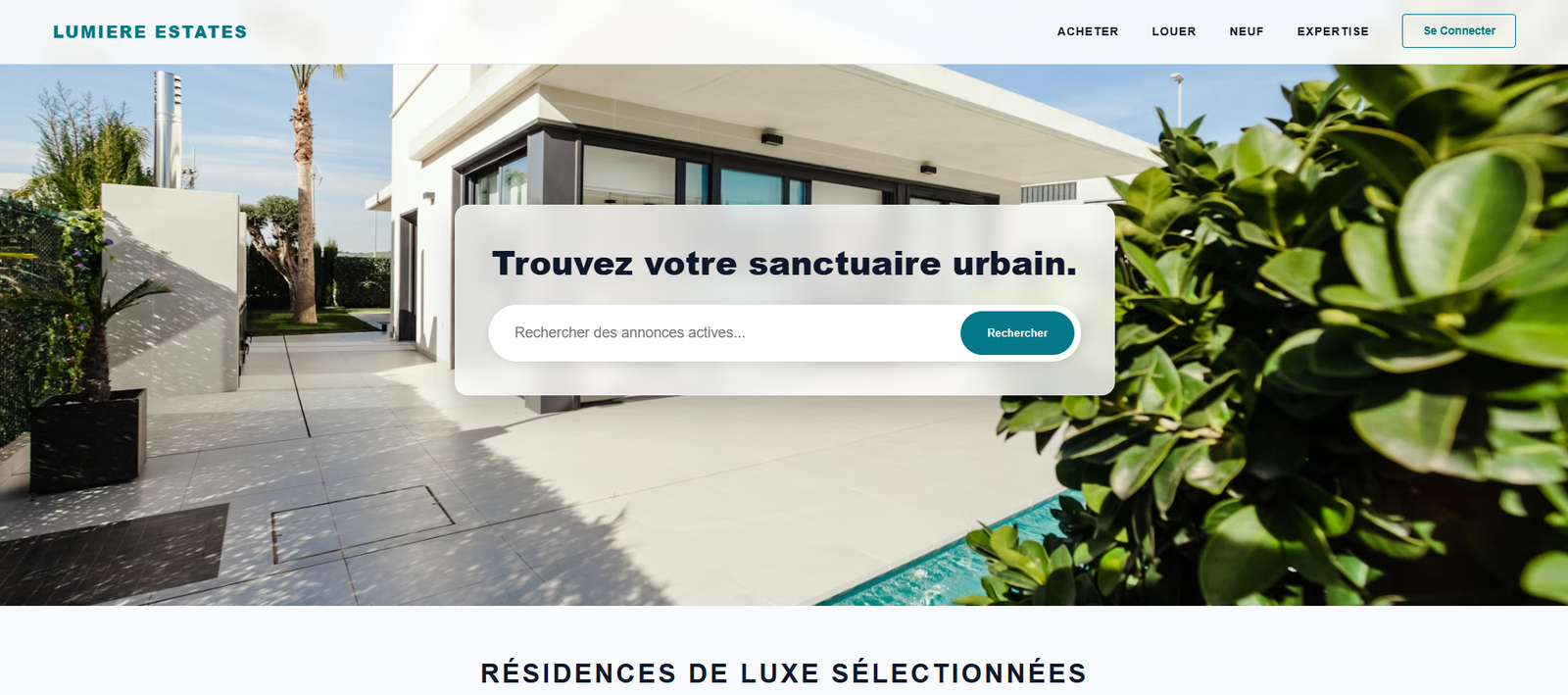 Lumière Estates Portal